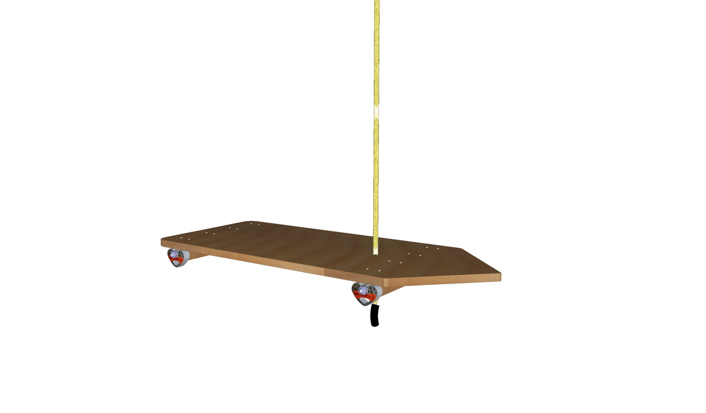 Skateboard mit Tandem Speed Rollen