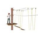 Longbar on top-level rope (incl. rope)