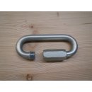 Quick Link, Powder-Coated, 10 mm Oval, large opening