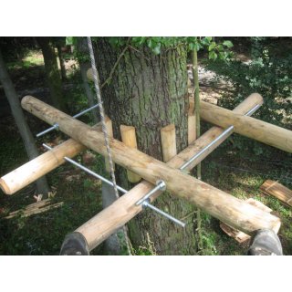 Tree attaching lumber kit (8 pcs.) - Adequate for one platform