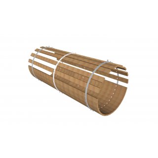 Wooden Tube - Construction Kit